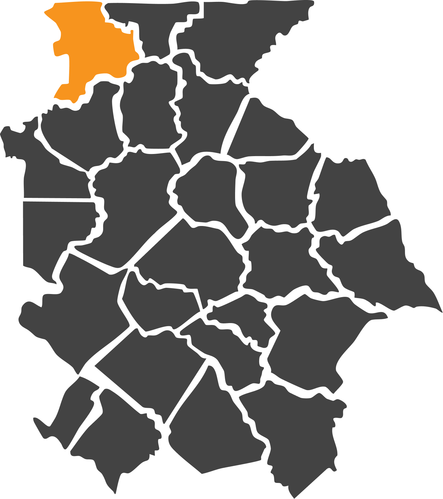 Union County highlighted on map