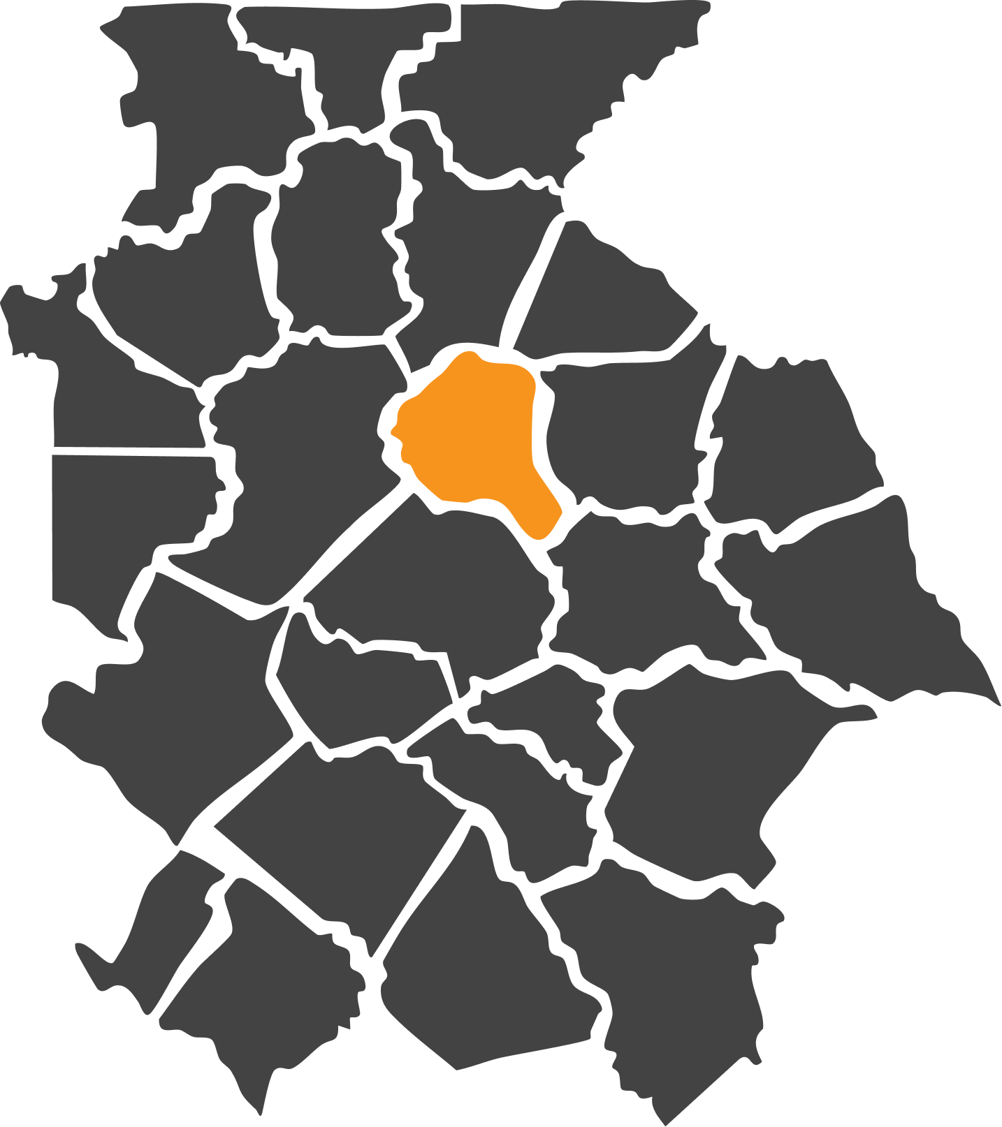 Banks County highlighted on map