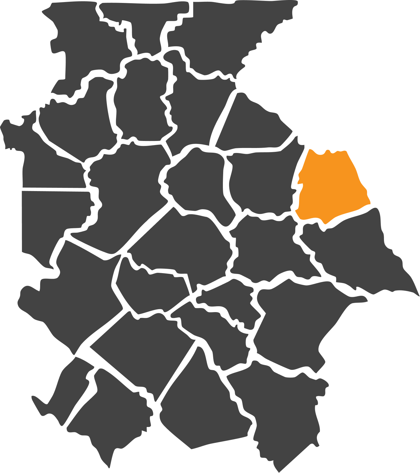 Hart County highlighted on map
