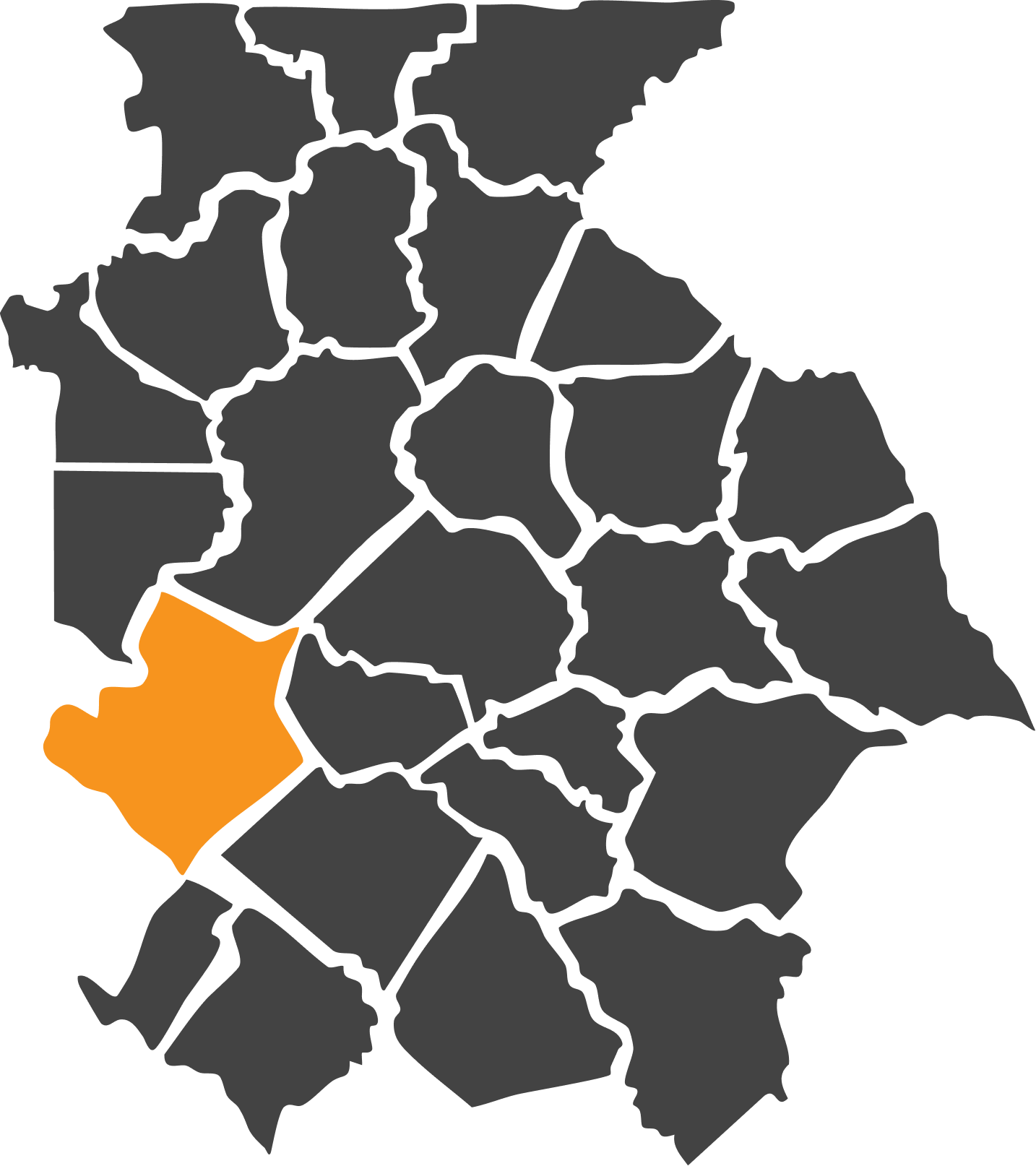 Gwinnett County highlighted on map