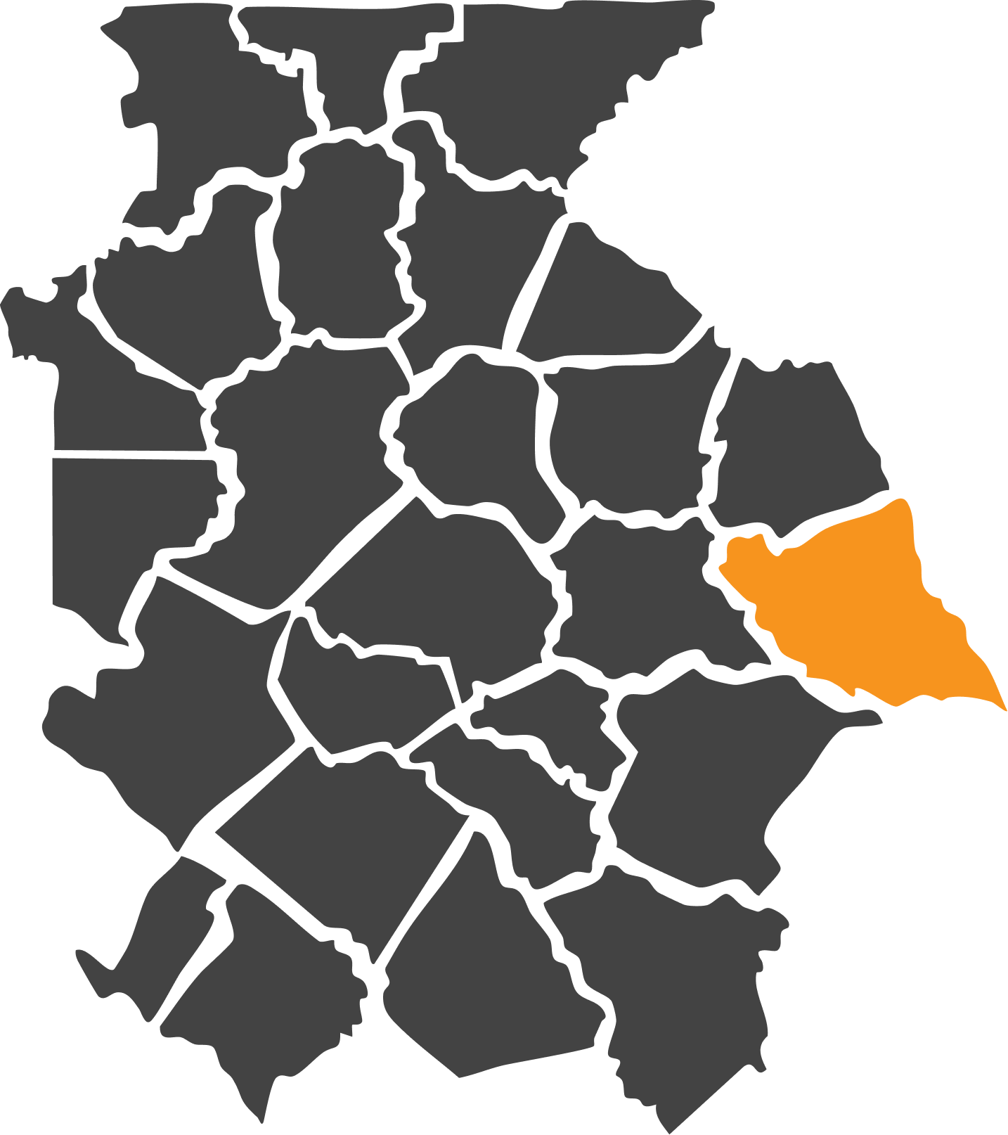 Elbert County highlighted on map