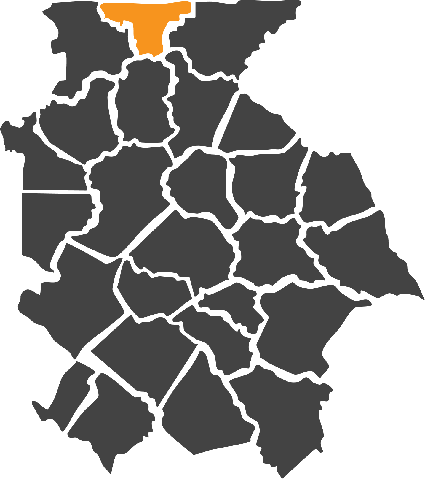 Towns County highlighted on map