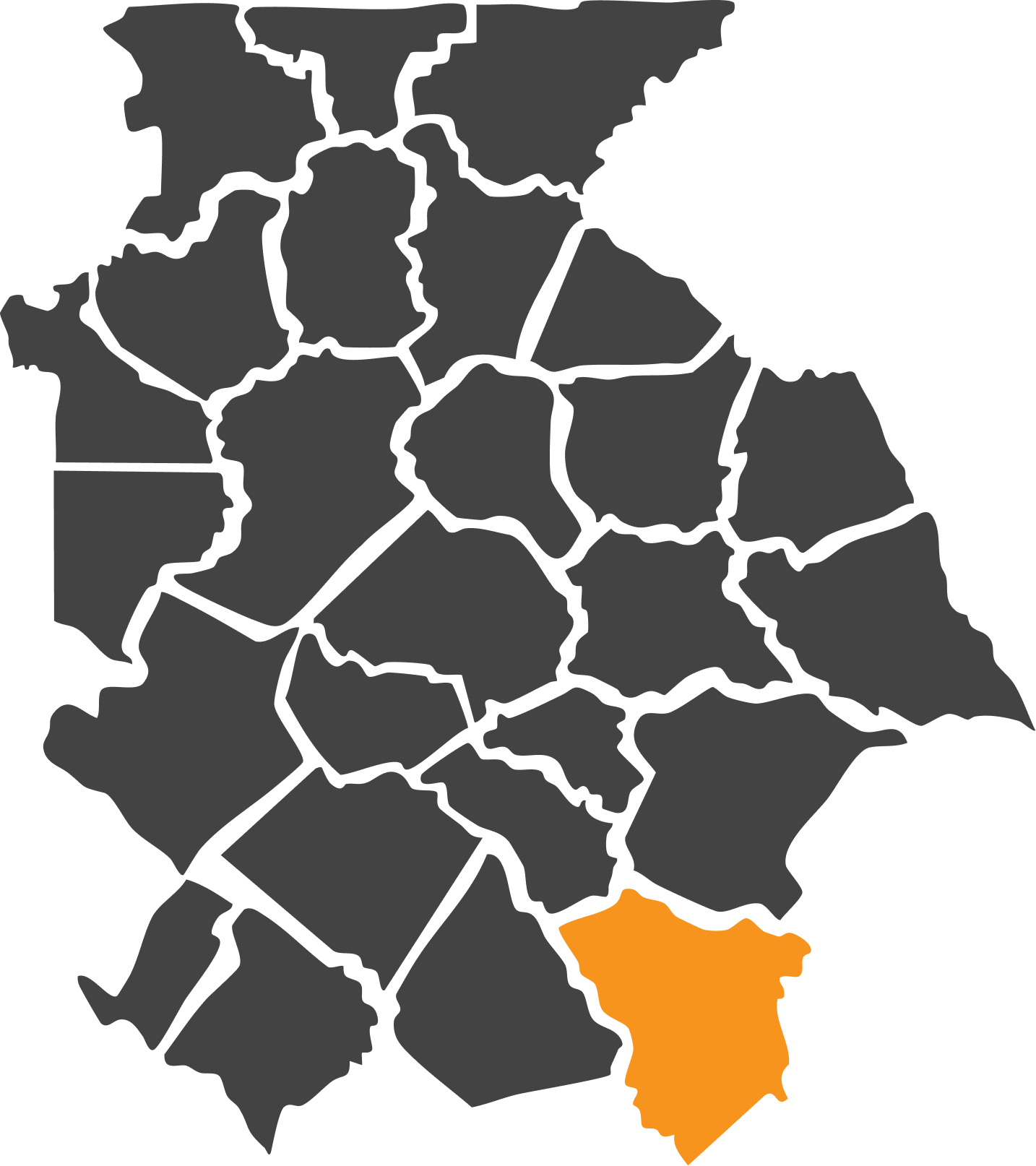 Greene County highlighted on map