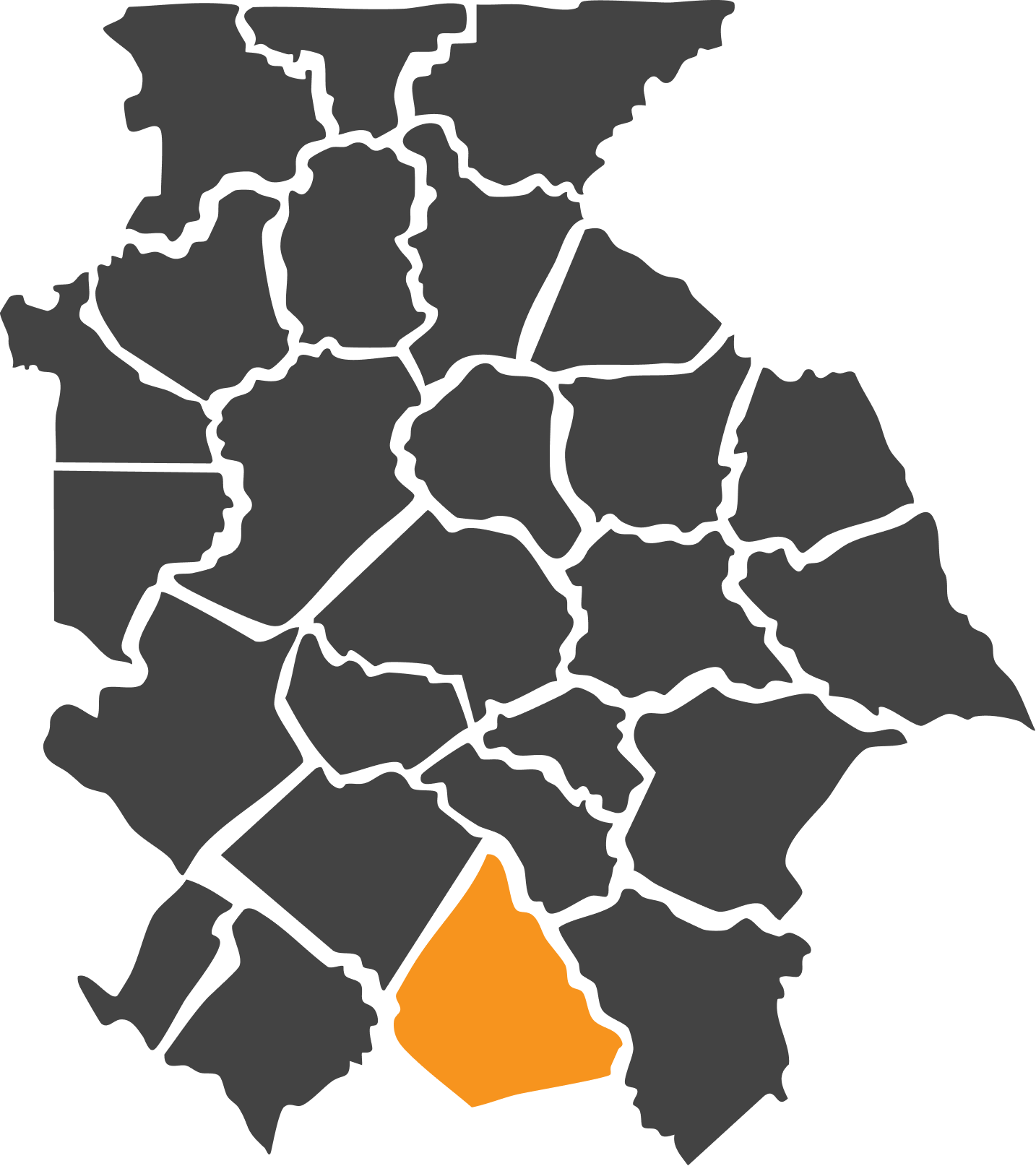 Morgan County highlighted on map