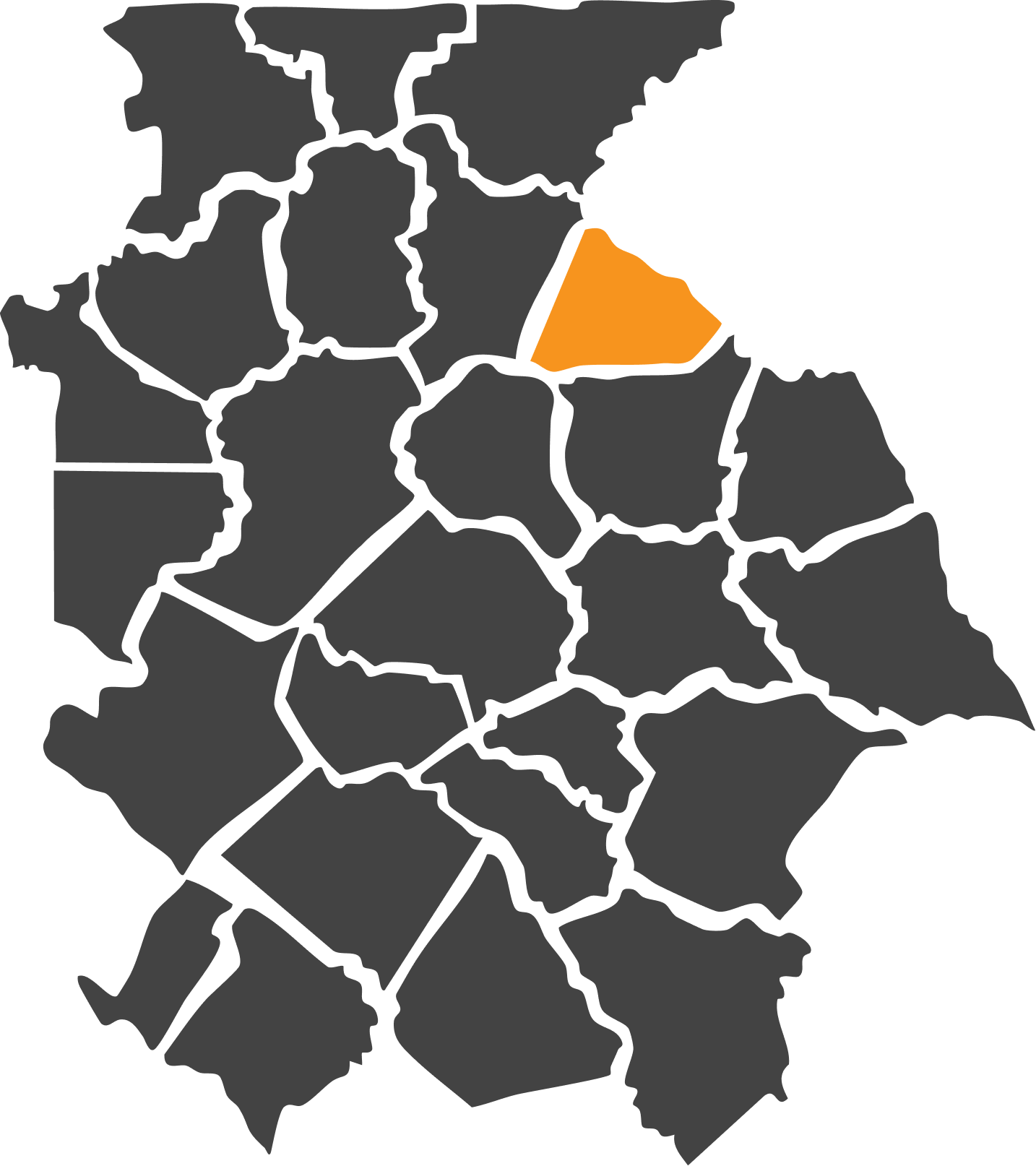 Stephens County highlighted on map