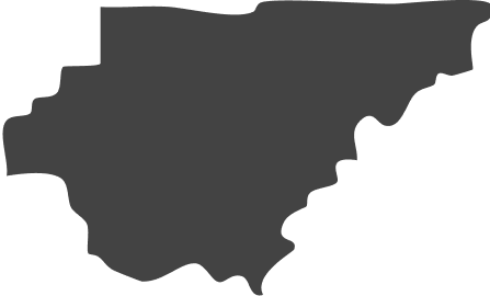 Rabun County shape